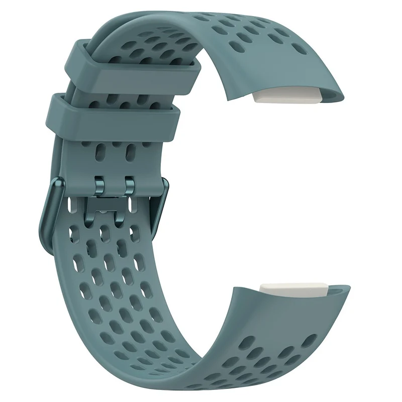 Fitbit Charge 6 / Charge 5 Replacement Wrist Band Breathable Silicone Smartwatch Strap