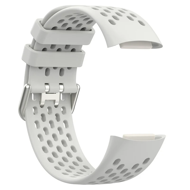 Fitbit Charge 6 / Charge 5 Replacement Wrist Band Breathable Silicone Smartwatch Strap