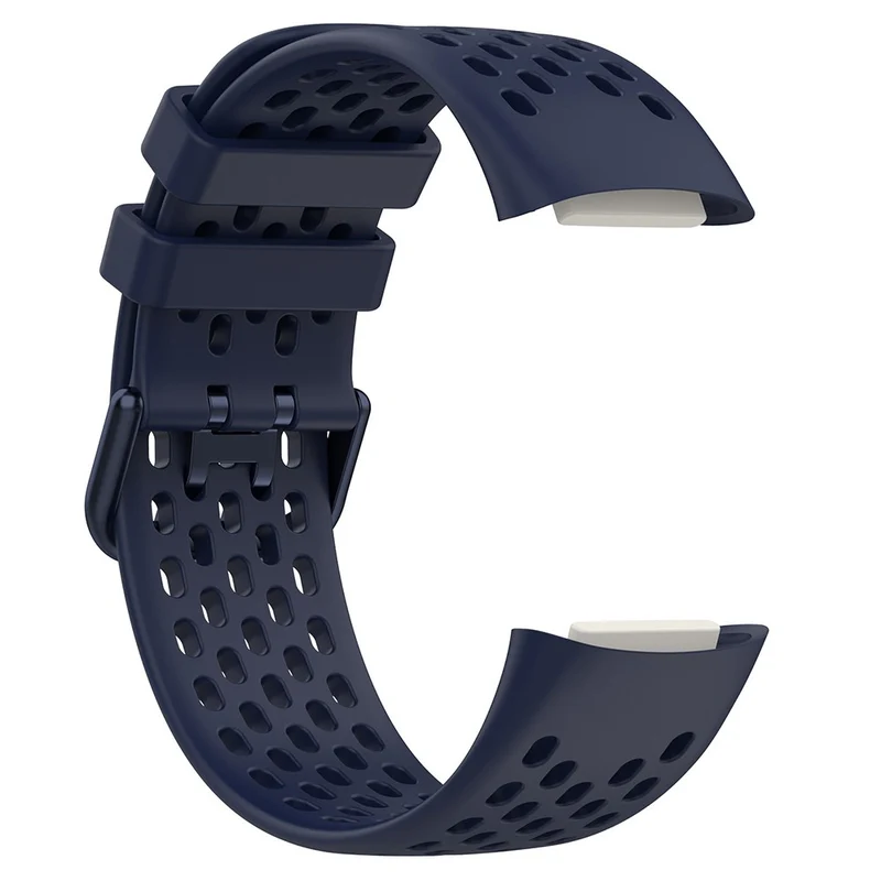 Fitbit Charge 6 / Charge 5 Replacement Wrist Band Breathable Silicone Smartwatch Strap
