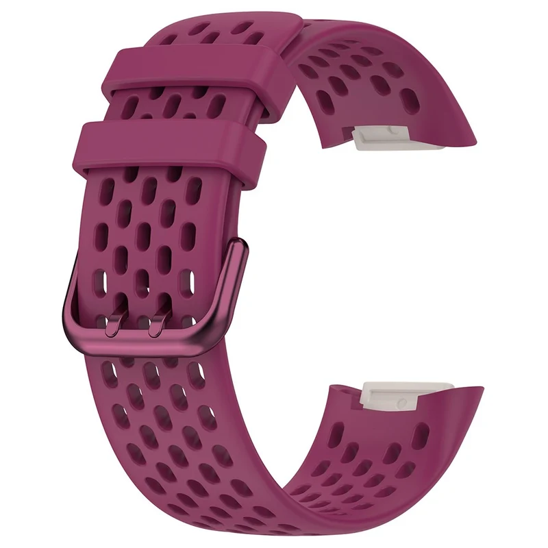 Fitbit Charge 6 / Charge 5 Replacement Wrist Band Breathable Silicone Smartwatch Strap