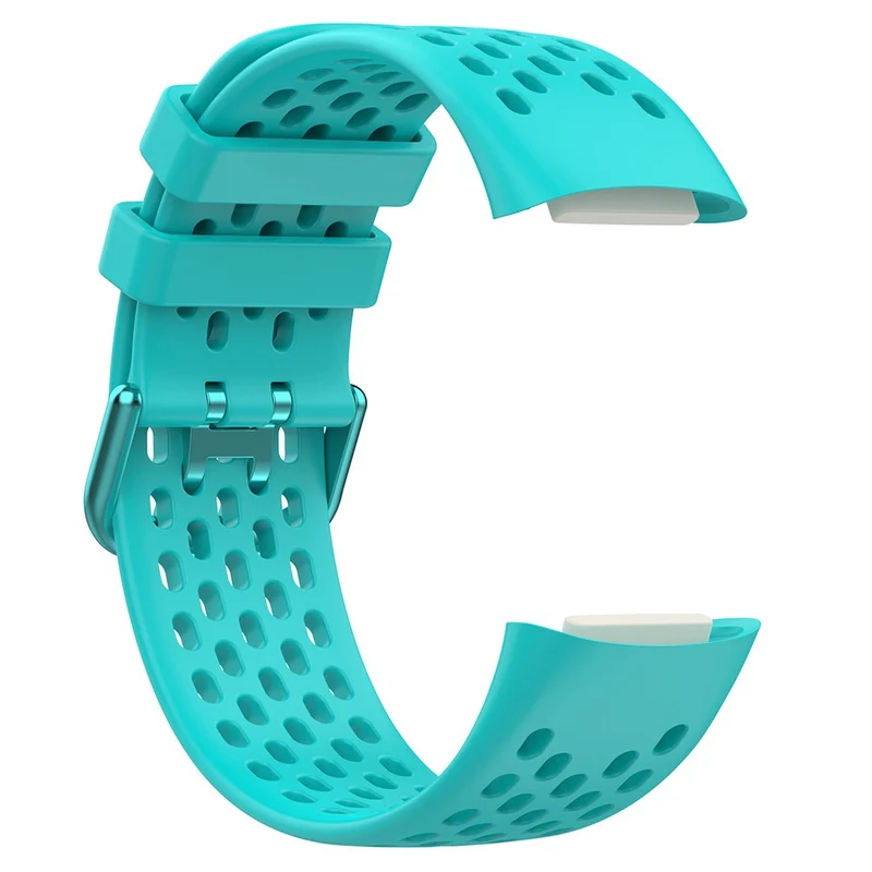 Fitbit Charge 6 / Charge 5 Replacement Wrist Band Breathable Silicone Smartwatch Strap
