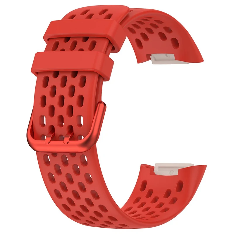 Fitbit Charge 6 / Charge 5 Replacement Wrist Band Breathable Silicone Smartwatch Strap