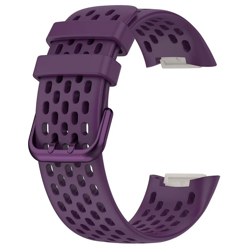 Fitbit Charge 6 / Charge 5 Replacement Wrist Band Breathable Silicone Smartwatch Strap