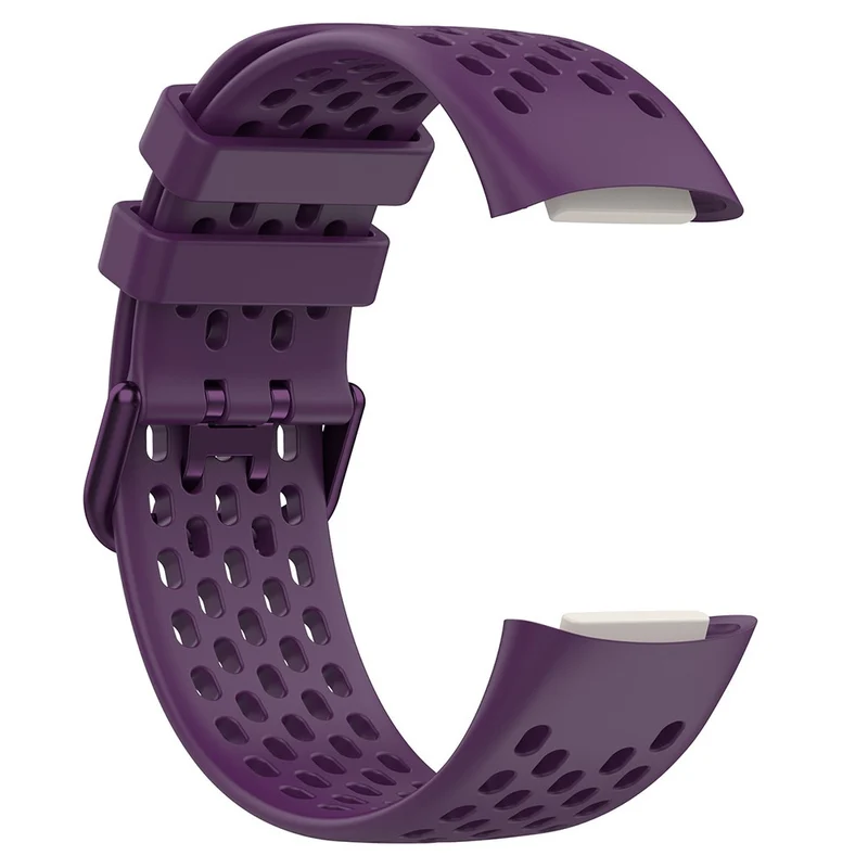Fitbit Charge 6 / Charge 5 Replacement Wrist Band Breathable Silicone Smartwatch Strap