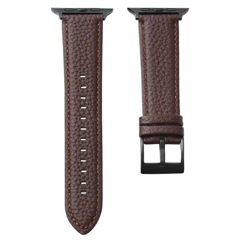 Apple Watch 49mm / 45mm / 44mm / 42mm Genuine Cow Leather Watch Band