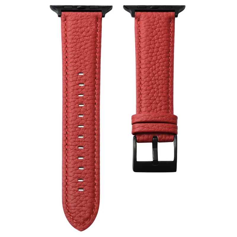 Apple Watch 49mm / 45mm / 44mm / 42mm Genuine Cow Leather Watch Band