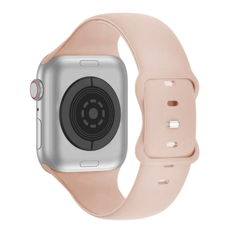 KALEBOL Apple Watch 49mm / 45mm / 44mm / 42mm Silicone Watch Strap, Size: S / M - Smoke Purple