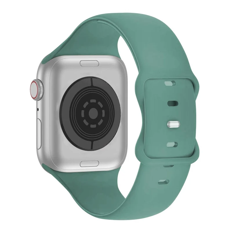 KALEBOL Apple Watch 49mm / 45mm / 44mm / 42mm Silicone Watch Strap, Size: S / M - Smoke Purple