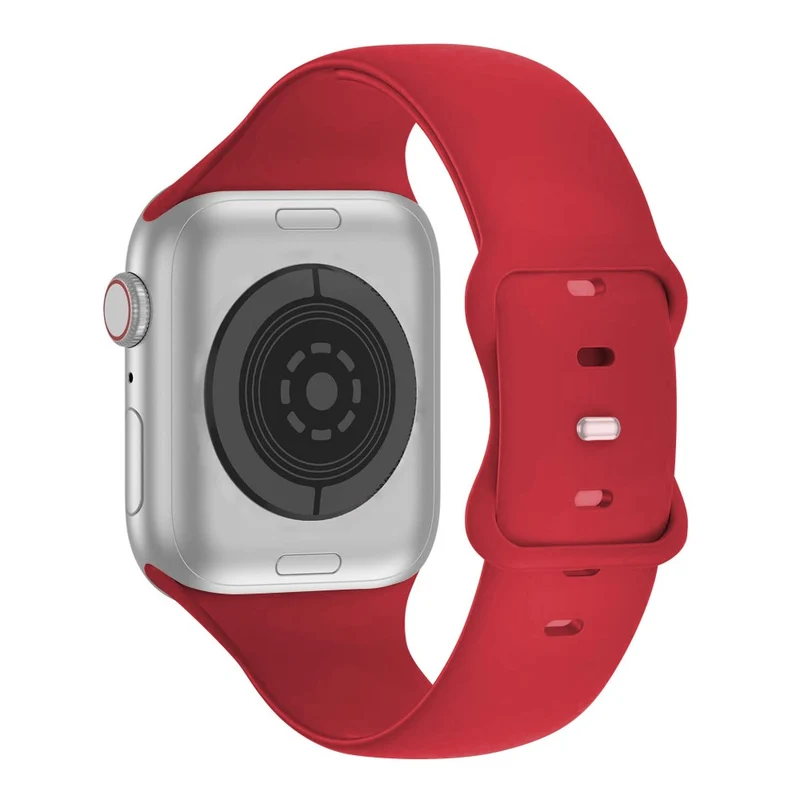 KALEBOL Apple Watch 49mm / 45mm / 44mm / 42mm Silicone Watch Band, Size: L