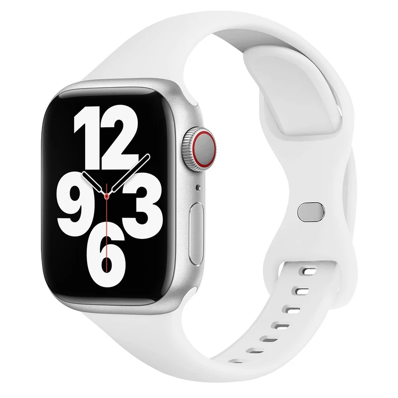 KALEBOL Apple Watch 49mm / 45mm / 44mm / 42mm Slim Watch Straps, Size: S / M - Lavender Grey