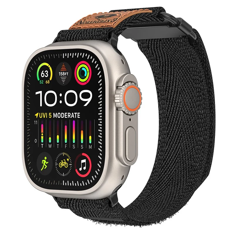 Apple Watch 49mm / 45mm / 44mm / 42mm Watch Strap Nylon Watch Band