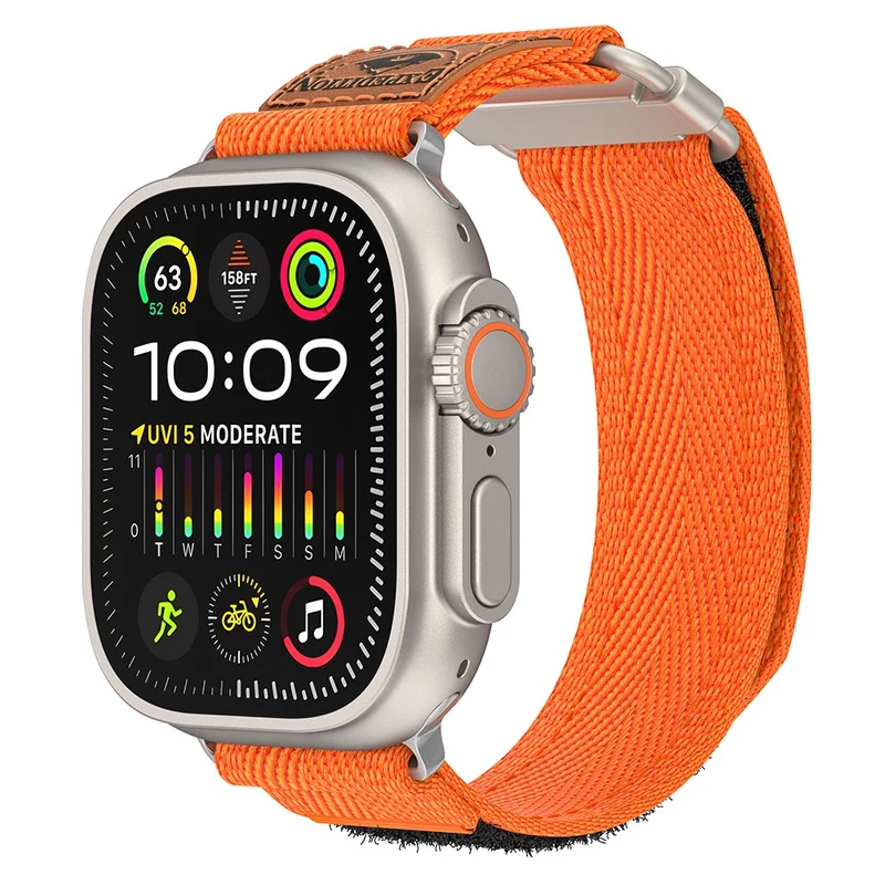 Apple Watch 49mm / 45mm / 44mm / 42mm Watch Strap Nylon Watch Band