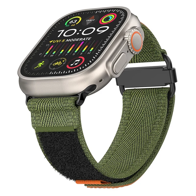 Apple Watch 49mm / 45mm / 44mm / 42mm Watch Strap Nylon Watch Band