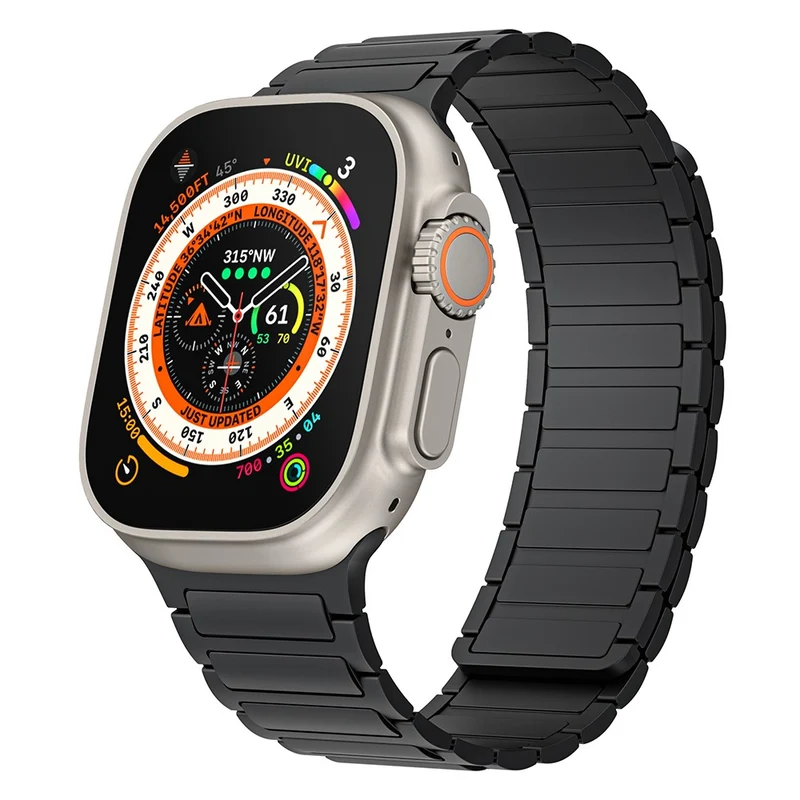 Apple Watch 49mm / 45mm / 44mm / 42mm Magnetic Silicone Watch Band