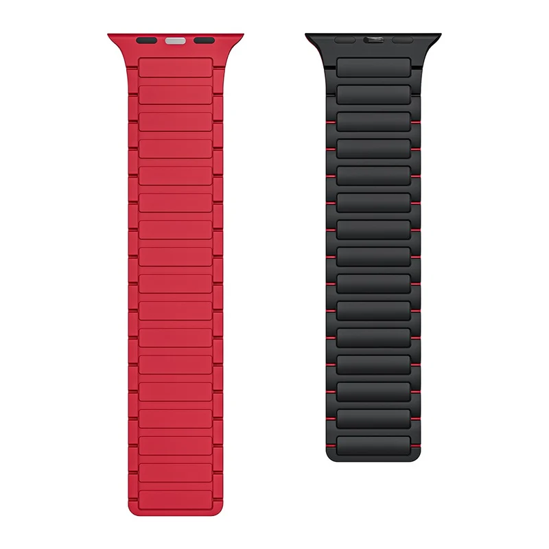 Apple Watch 49mm / 45mm / 44mm / 42mm Magnetic Silicone Watch Band