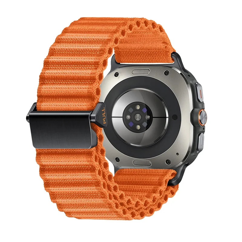 Samsung Galaxy Watch Ultra 2 Outdoor Nylonarmband (Orange)