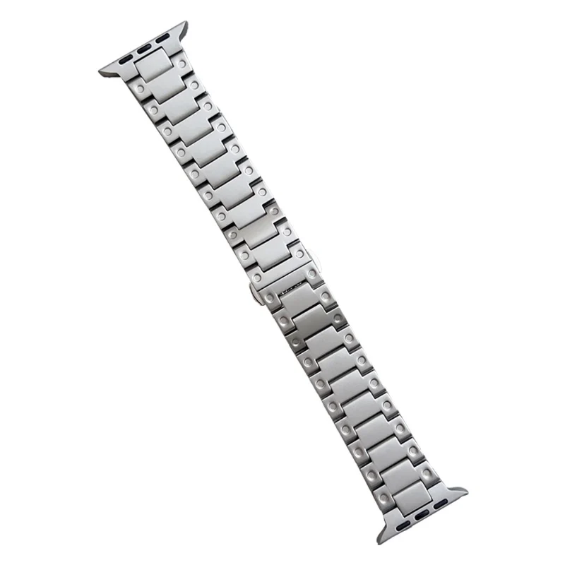 Apple Watch Series 49mm - 45mm - 44mm - 42mm Universal Stainless Steel Strap