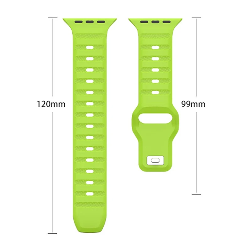 Apple Watch Series 49mm - 45mm - 44mm - 42mm Universal Fluororubber Watch Band