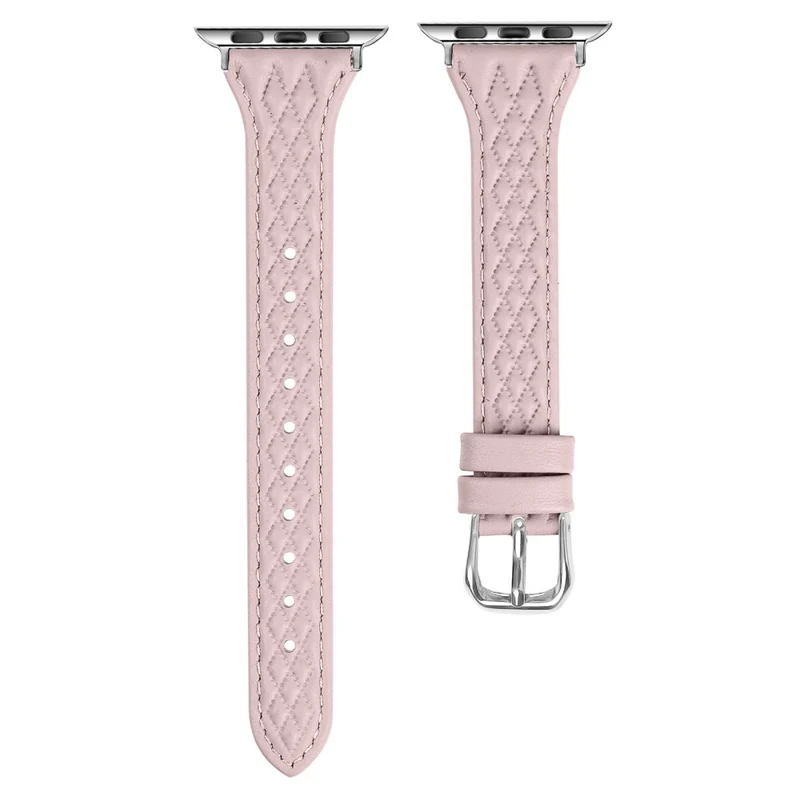 Apple Watch Series 49mm - 45mm - 44mm - 42mm Universal Top-Layer Cow Leather Watch Strap