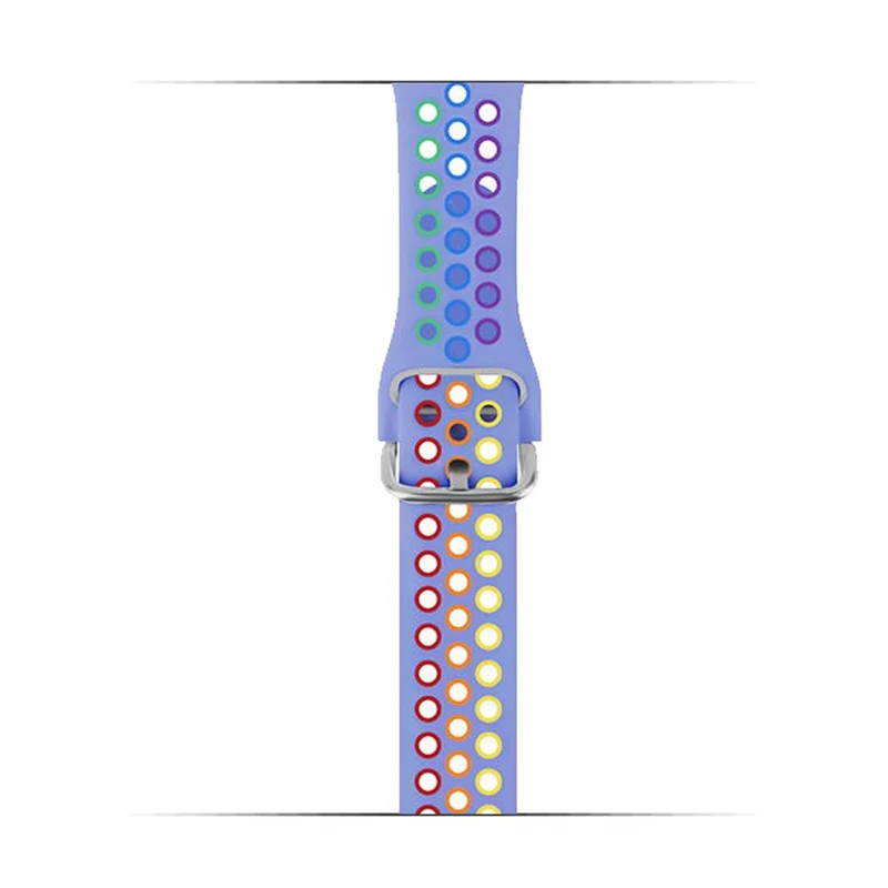 KALEBOL Apple Watch Series 49mm - 45mm - 44mm - 42mm Universal Silicone Watch Band - White+Black