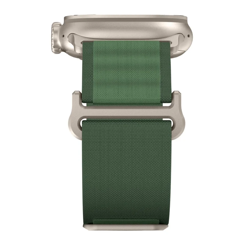 Apple Watch Series 49mm - 45mm - 44mm - 42mm Universal Loop Nylon Watch Band, Size: L