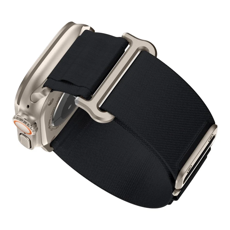 Apple Watch Series 49mm - 45mm - 44mm - 42mm Universal Loop Nylon Watch Band, Size: L