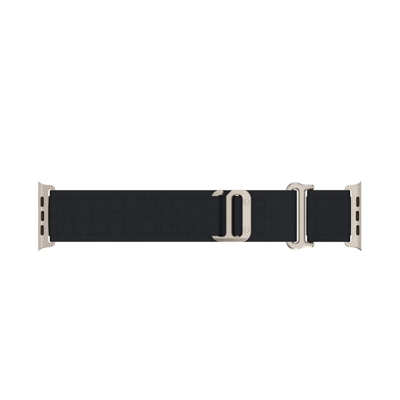 Apple Watch Series 49mm - 45mm - 44mm - 42mm Universal Loop Nylon Watch Band, Size: L