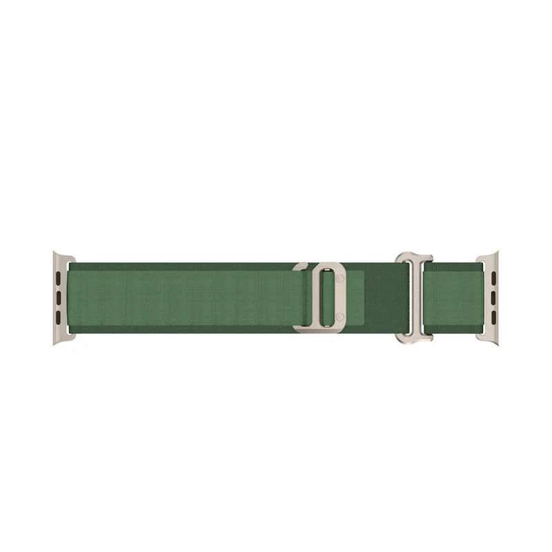 Apple Watch Series 49mm - 45mm - 44mm - 42mm Universal Braided Nylon Watch Straps, Size: M