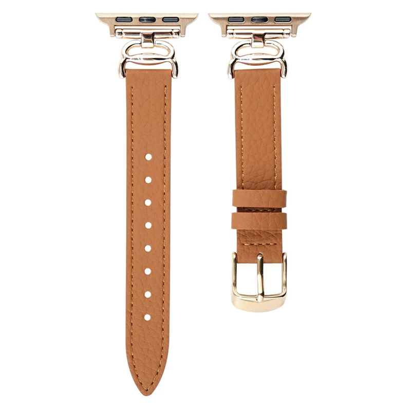 Replacement Band Apple Watch 49mm / 45mm / 44mm / 42mm Leather Strap