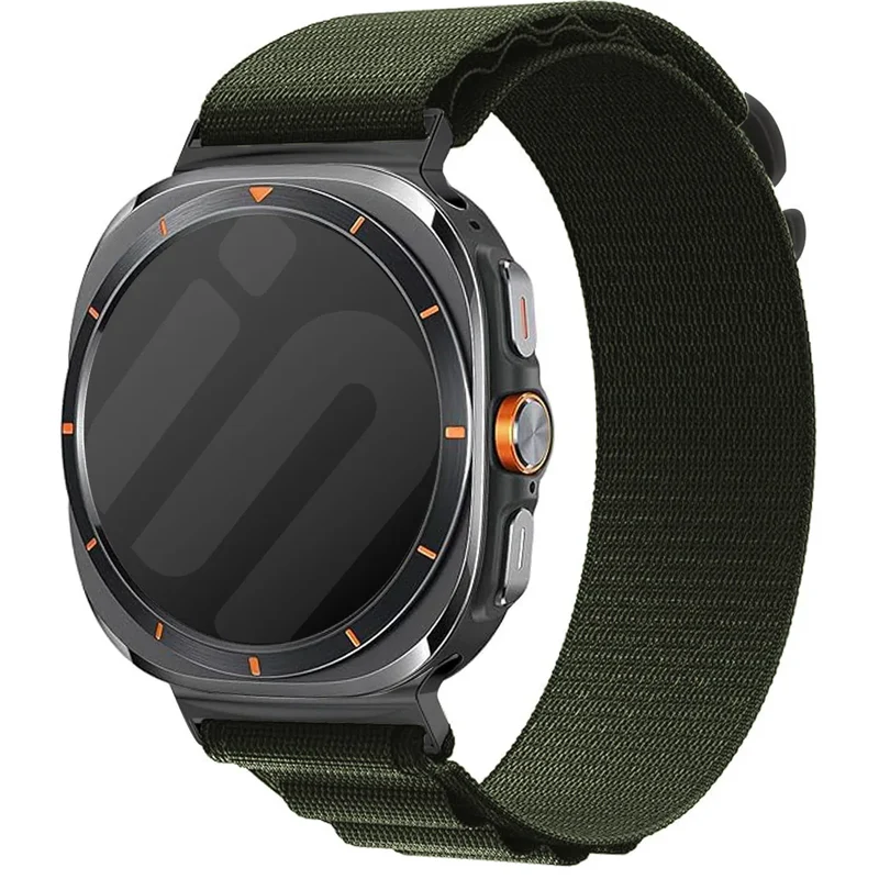 Samsung Galaxy Watch Ultra 2 Alpine Nylon Armband (Grün)