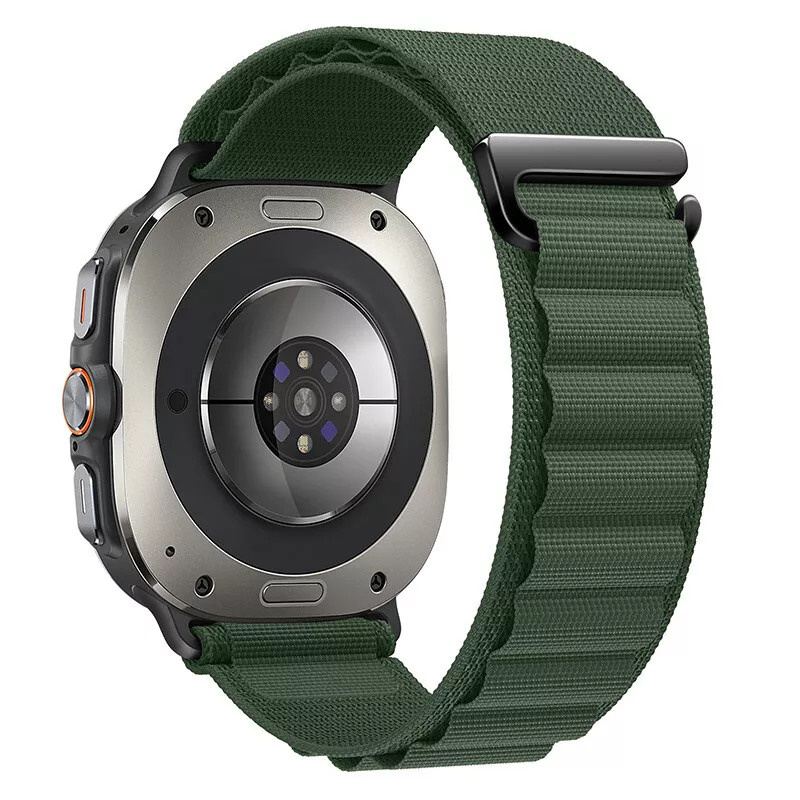 Samsung Galaxy Watch Ultra 2 Alpine Nylon Armband (Grün)
