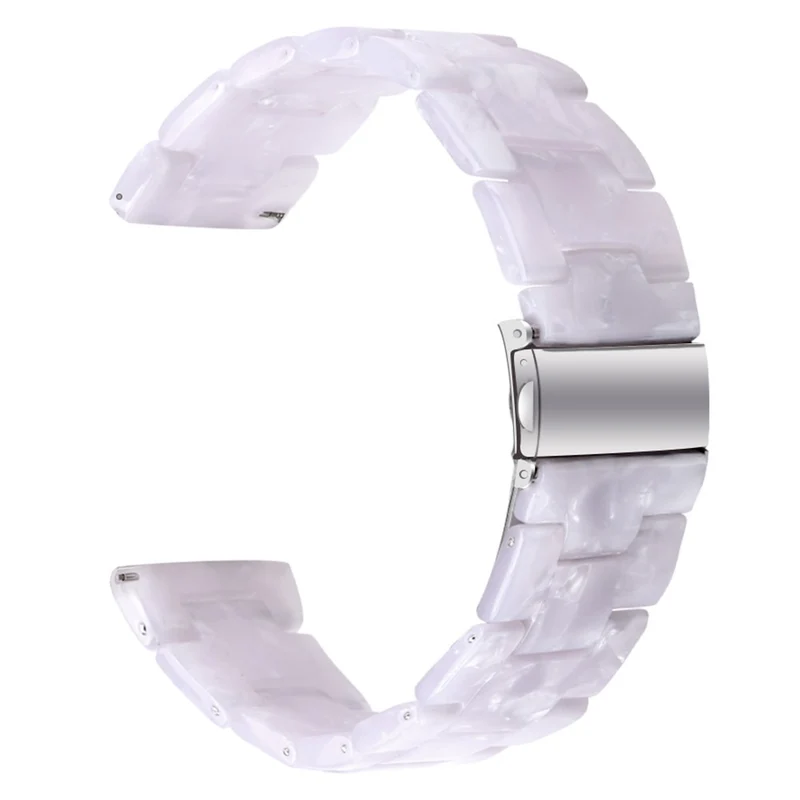Donerton Resin Watch Band Waterproof Smart Watch Strap - Chocolate