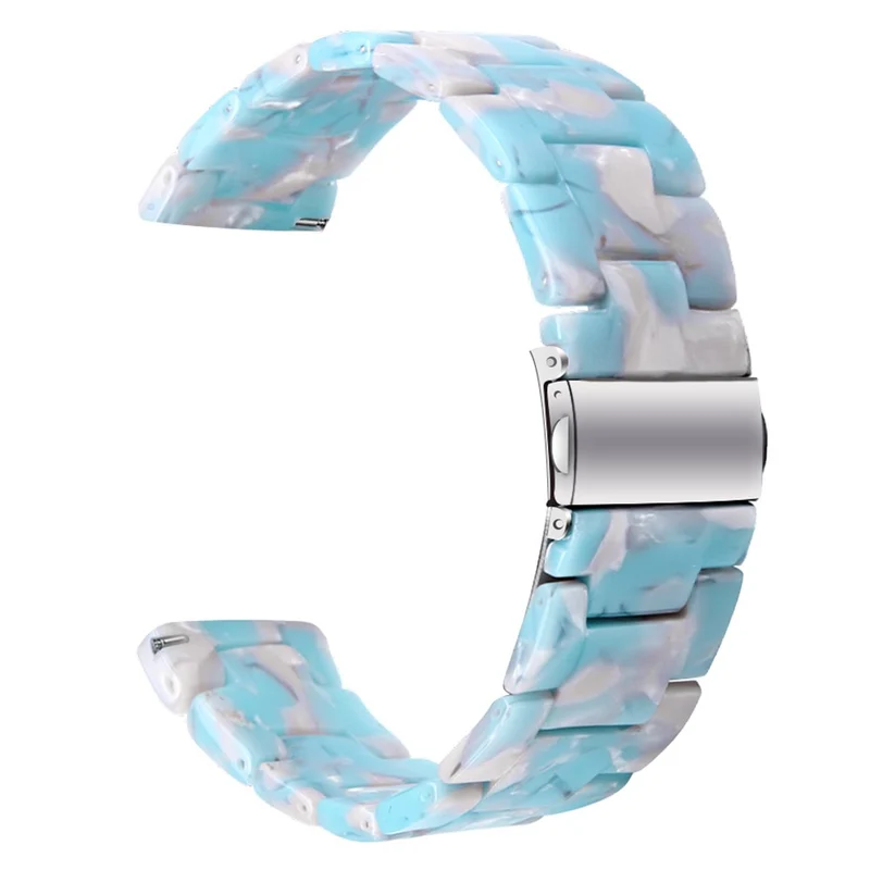 Donerton Resin Watch Band Waterproof Smart Watch Strap - Chocolate