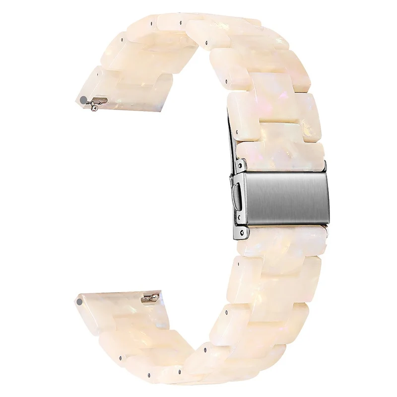 Donerton Resin Watch Band Waterproof Smart Watch Strap - Chocolate