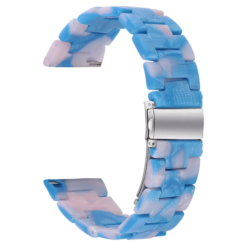 Donerton Smart Watch Replacement Watch Band Waterproof Resin Watch Strap - Leopard Printed