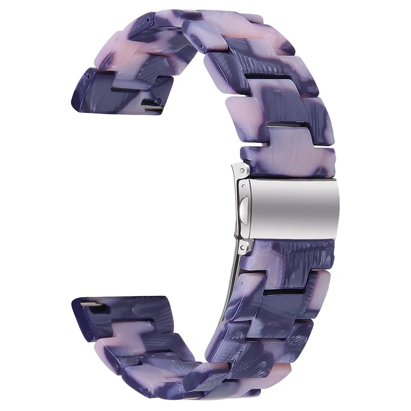 Donerton Smart Watch Replacement Watch Band Waterproof Resin Watch Strap - Leopard Printed
