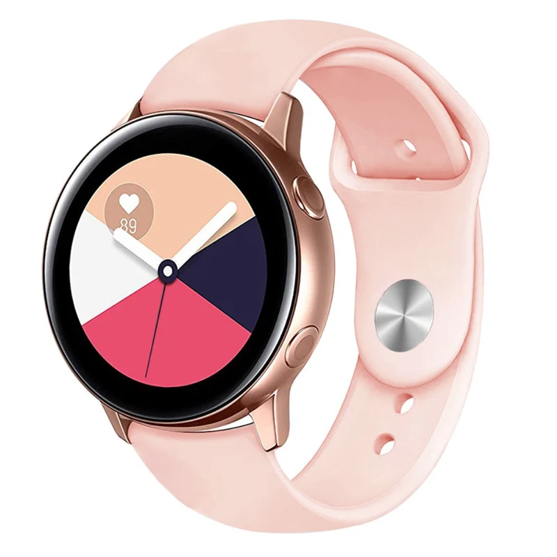 KALEBOL KLB-DKGJ-001 Huawei Watch GT 4 41mm / Garmin Venu 3S 18mm Silicone Band Watch Strap
