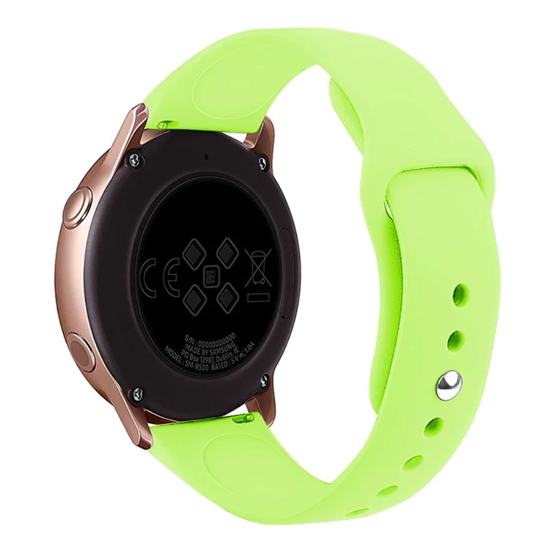 KALEBOL KLB-DKGJ-001 Huawei Watch GT 4 41mm / Garmin Venu 3S 18mm Silicone Band Watch Strap