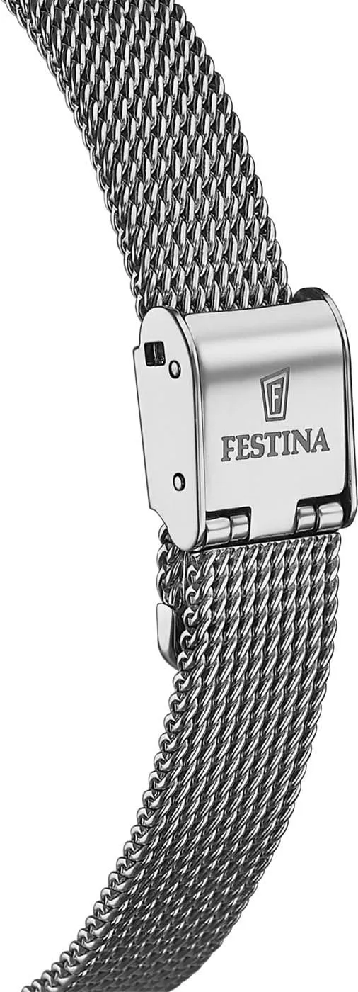 Festina Mademoiselle F20494/3 Damenuhr • Edelstahl • Swarovski Kristalle