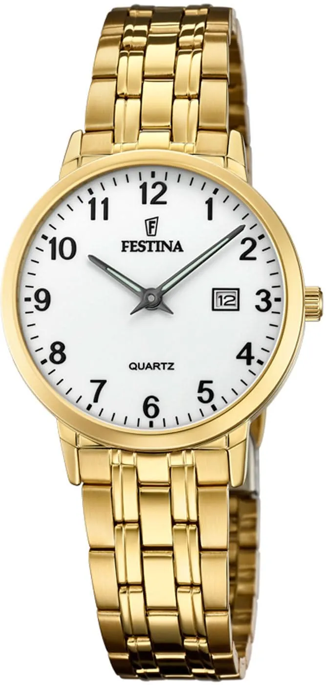 Festina Classics F20514/1 Damenuhr • Feminine Eleganz • Hochwertiger Edelstahl