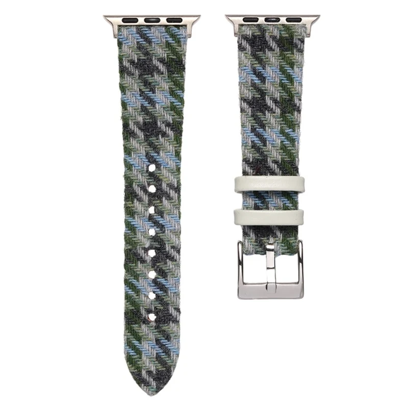 Apple Watch 49mm / 45mm / 44mm / 42mm Woolen Watch Strap - Oil Painting Color