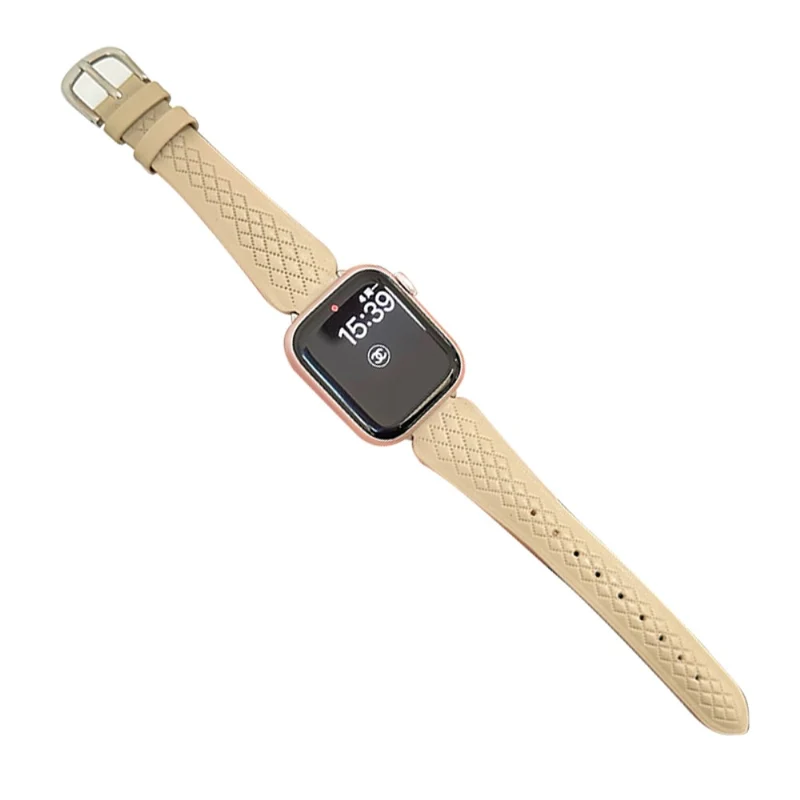 Apple Watch 49mm / 45mm / 44mm / 42mm Cowhide Leather Bracelet Strap