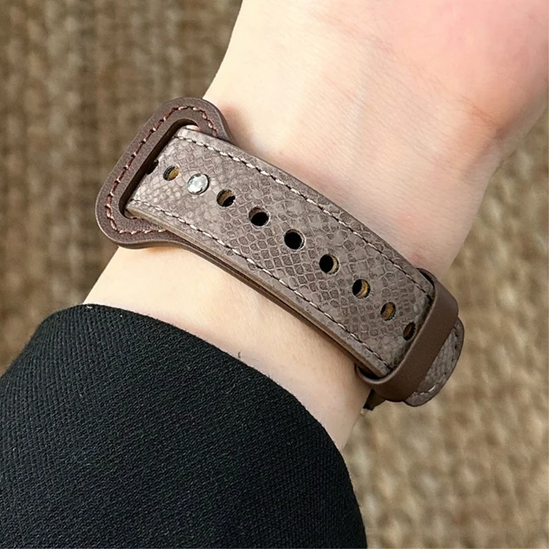 Apple Watch 49mm / 45mm / 44mm / 42mm Microfiber Leather Watch Strap