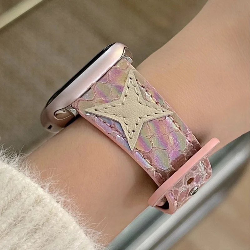 Apple Watch 49mm / 45mm / 44mm / 42mm Microfiber Leather Watch Strap