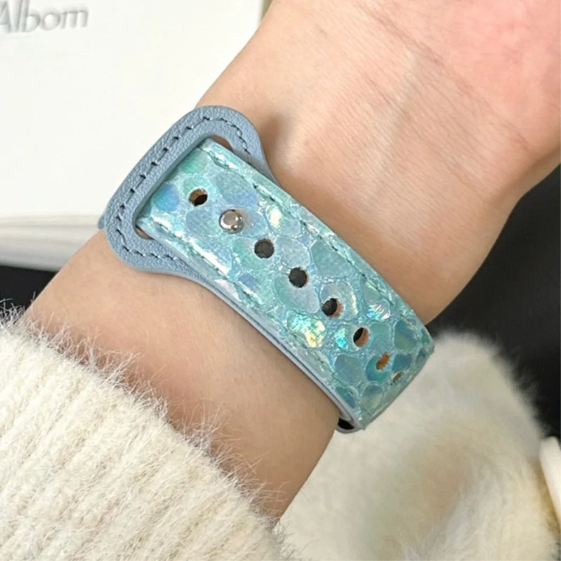 Apple Watch 49mm / 45mm / 44mm / 42mm Microfiber Leather Watch Strap