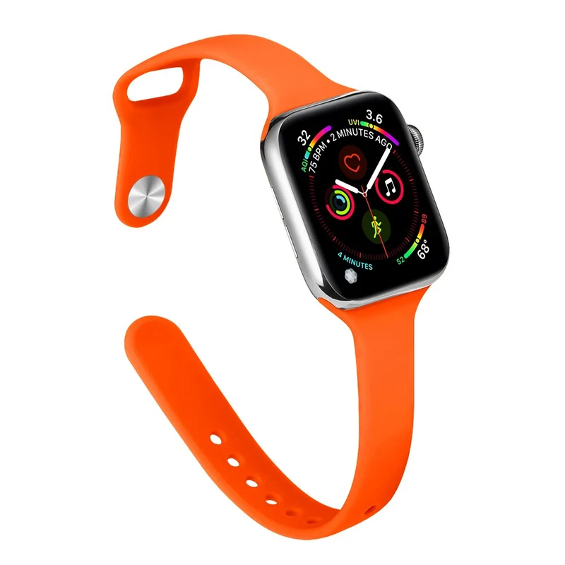Apple Watch 49mm / 45mm / 44mm / 42mm Watch Straps Slim Band - Hot Pink