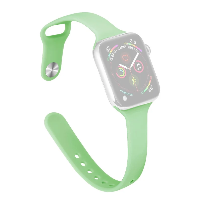 Apple Watch 49mm / 45mm / 44mm / 42mm Watch Straps Slim Band - Hot Pink