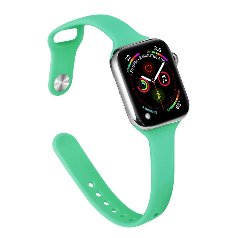 Apple Watch 49mm / 45mm / 44mm / 42mm Watch Straps Slim Band - Hot Pink