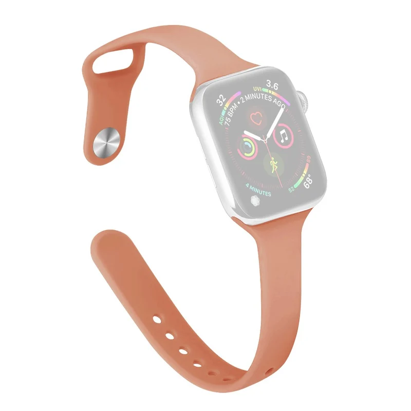 Apple Watch 49mm / 45mm / 44mm / 42mm Watch Straps Slim Band - Hot Pink