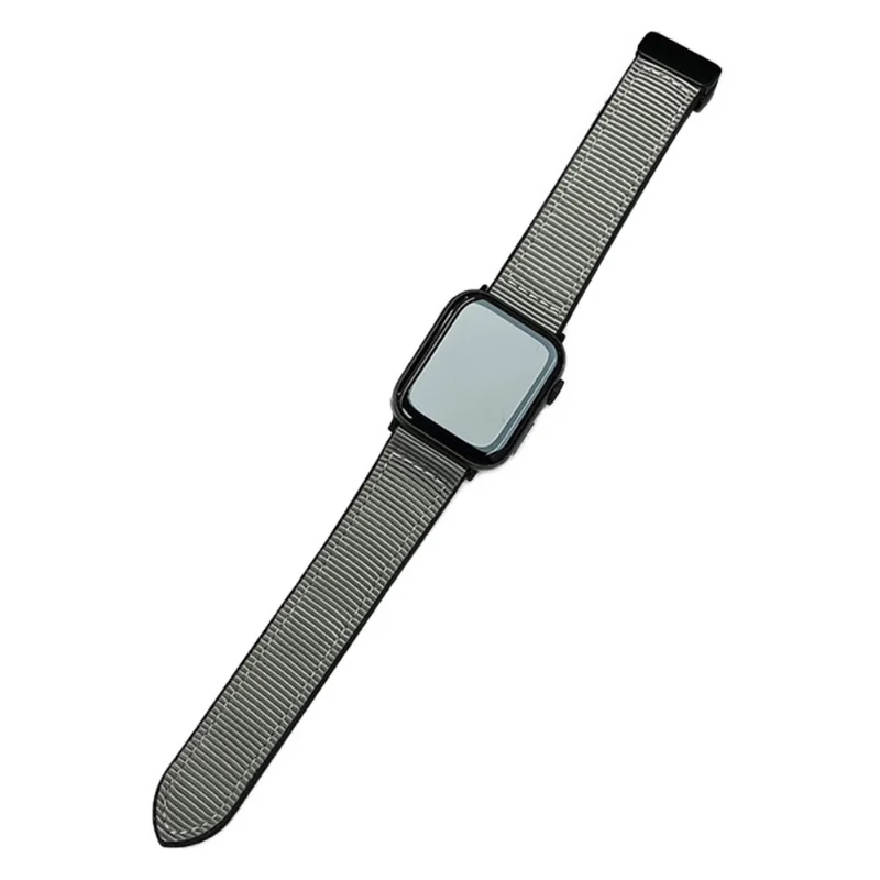 Apple Watch 49mm / 45mm / 44mm / 42mm Magnetic Nylon Watch Strap - Army Green